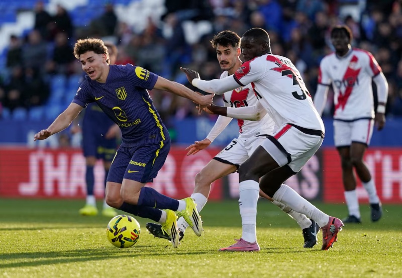 Atletico Madrid và thất bại cay đắng trước Rayo Vallecano
