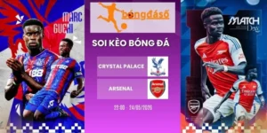 Kèo hôm nay Crystal Palace vs Arsenal - NHA, 24/05/2026