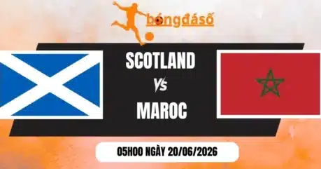 Kèo Bóng Đá Scotland Vs Maroc – Bảng C World Cup 05h00 20/06/2026