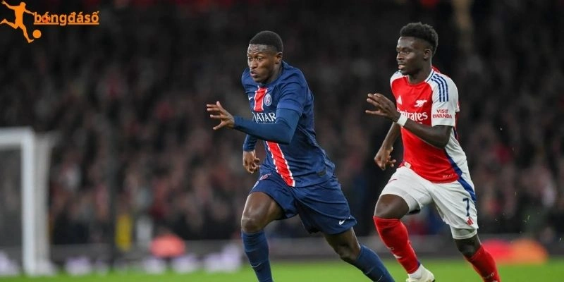 So sánh sức mạnh Paris Saint-Germain vs Arsenal