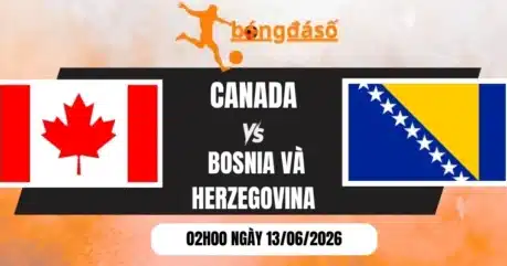 Soi Kèo Bóng Đá Canada Vs Bosnia và Herzegovina – Bảng B World Cup 02h00 13/06/2026