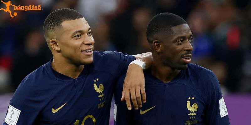 Mbappé và Ousmane Dembélé thi đấu xuất sắc tại World Cup