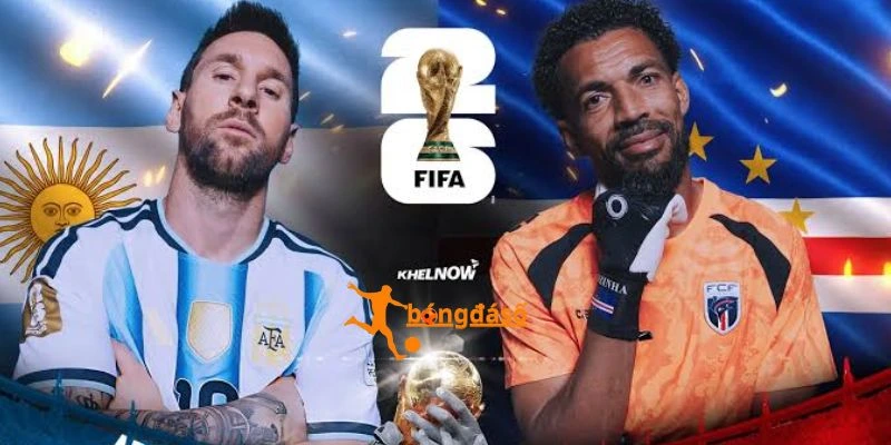 Đội bóng ra sân ở trận Argentina gặp Cape Verde