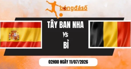 Tỷ Lệ Kèo Tây Ban Nha vs Bỉ – Vòng Tứ Kết World Cup 02h00 Ngày 11/07/2026